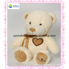 Plush Creamy Teddy Bear Wholesalers for Valentine′s Day